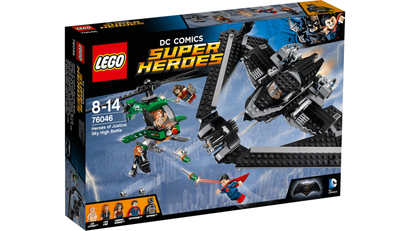 76046  Super Heroes of Justice Luchtduel 76046