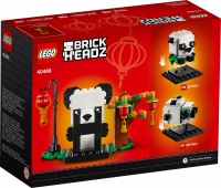 40466  BrickHeadz Panda's voor Chinees nieuwjaar