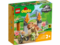 10939 DUPLO T. rex en Triceratops dinosaurus ontsnapping