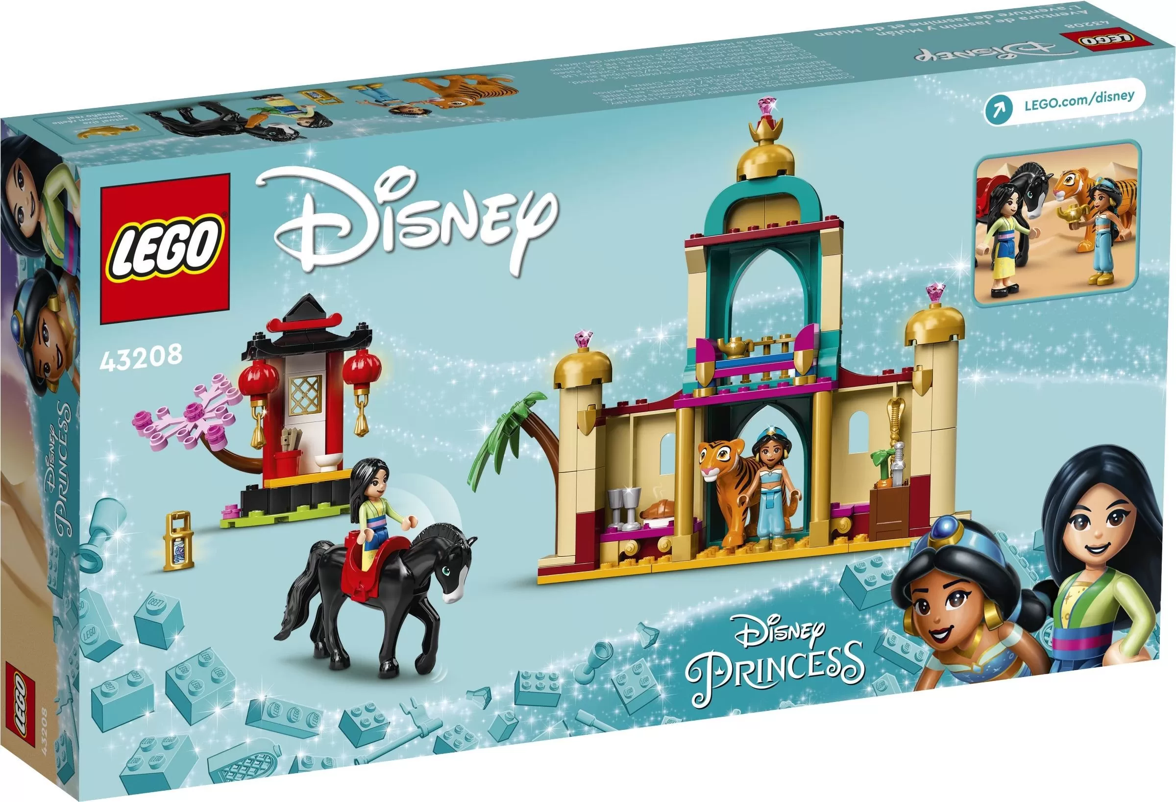 43208 disney Jasmines en Mulans avontuur