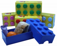 Lunchbox Brick 8 Blauw