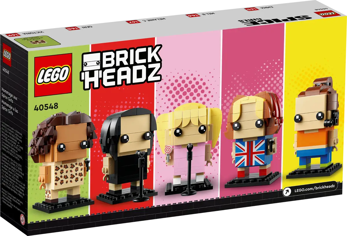 40548 Brick Heads Eerbetoon aan de Spice Girls