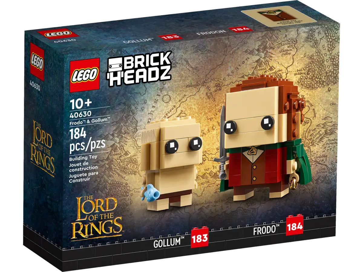 40630 Brick Heads Frodo™ & Gollem™