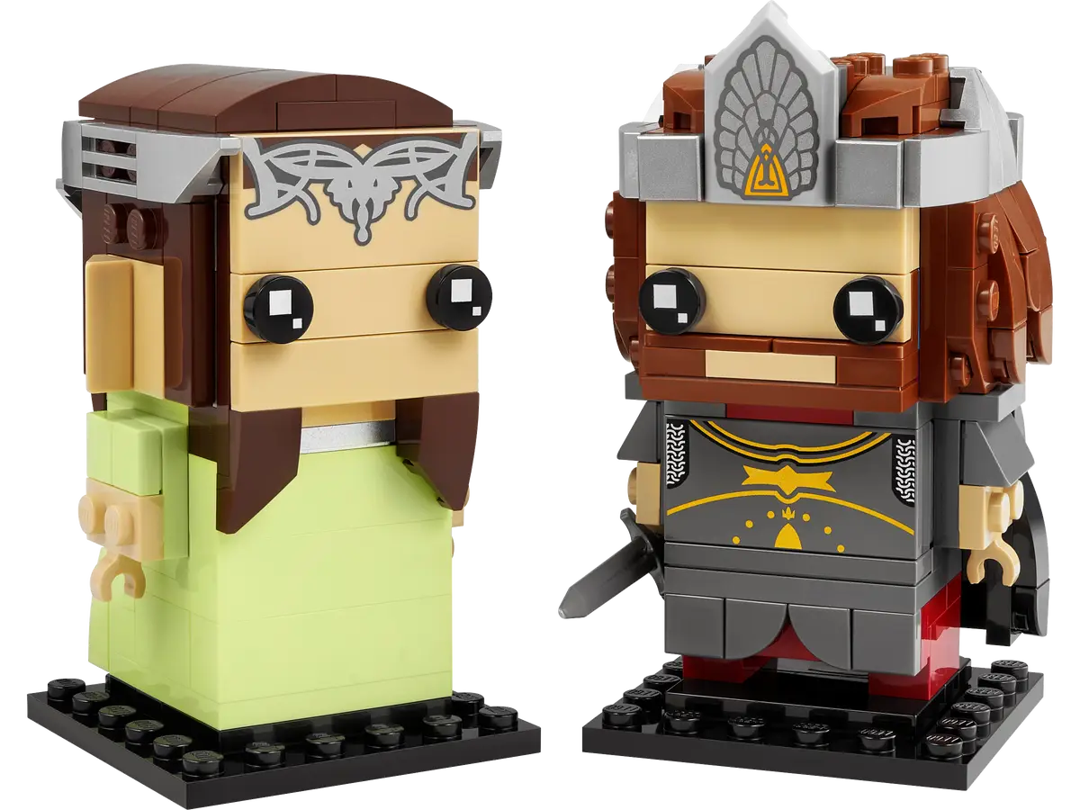 40632 Brick Heads Aragorn™ & Arwen™