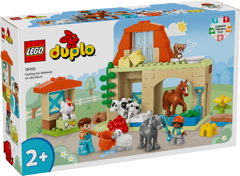 10416 Duplo Dieren verzorgen op de boerderij